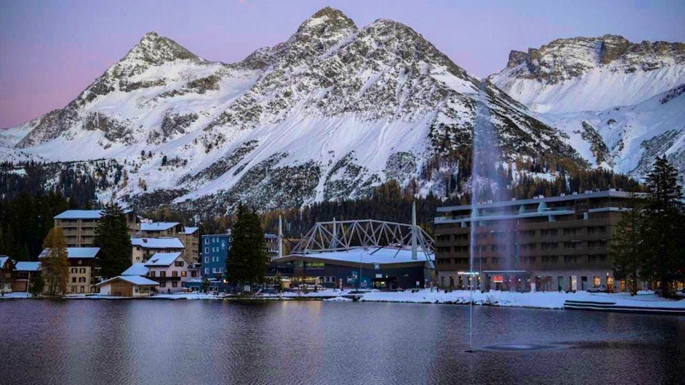 A traditional club fights its way back - Gallery. The EHC Arosa ice rink is in an idyllic location