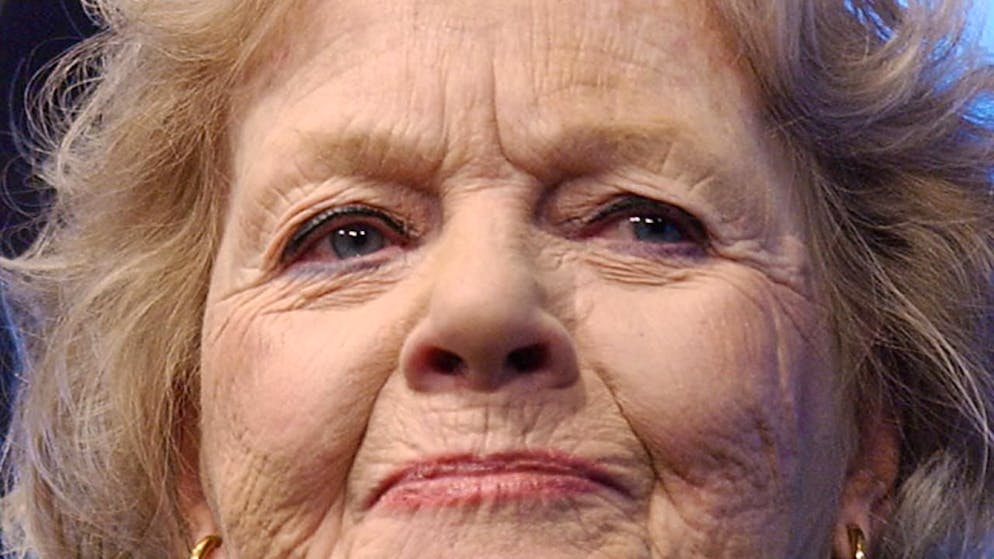 È morta all'età di 100 la figlia di  Marlene Dietrich, Maria Riva,qui ritratta in una foto del 2003. (foto d'archivio)