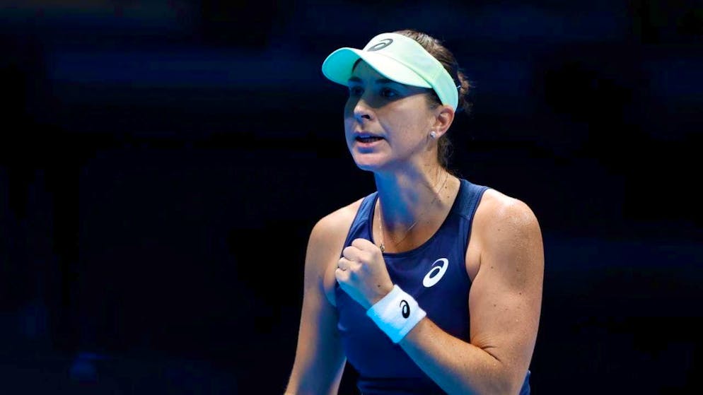 Belinda Bencic also lives up to her role as favorite against Wang Yafan from China