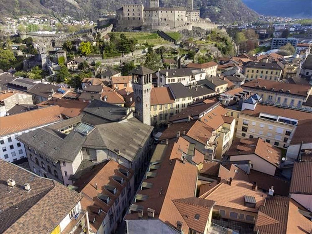 La capitale vista dall'alto
