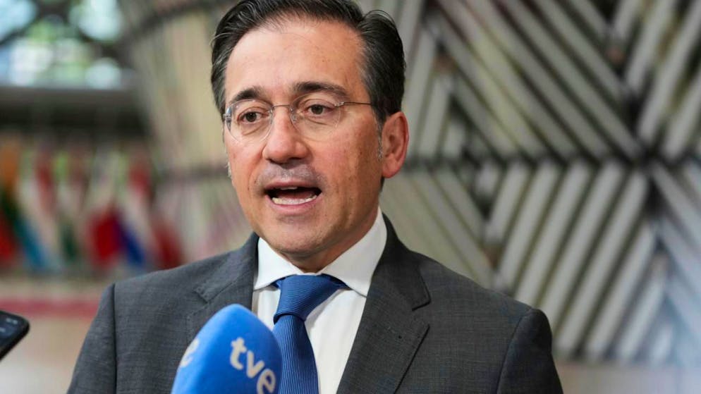 ARCHIV - Spaniens Außenminister José Manuel Albares. Foto: Virginia Mayo/AP/dpa/Archivbild