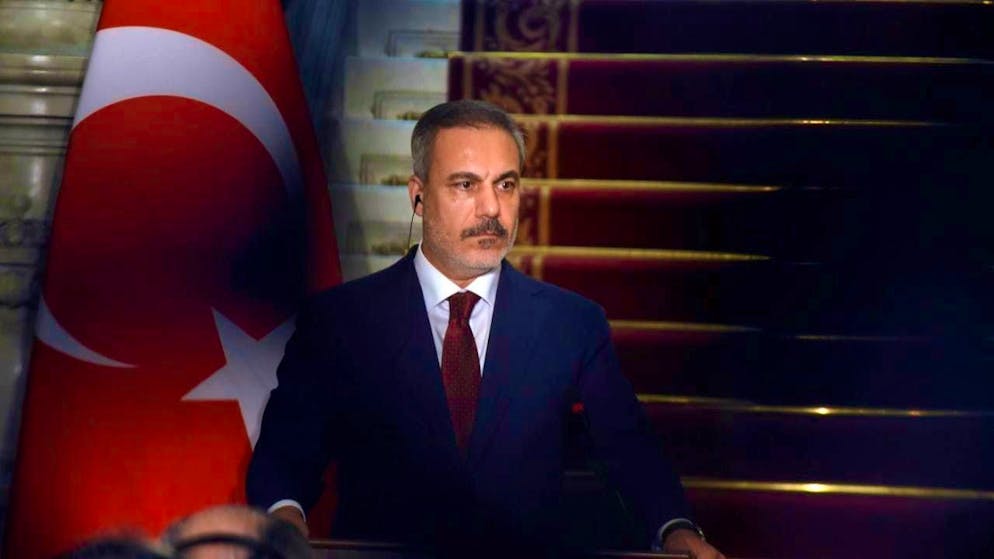 ARCHIVE - Turkish Foreign Minister Hakan Fidan. Photo: Tarek Wajeh/AP/dpa/Archive image