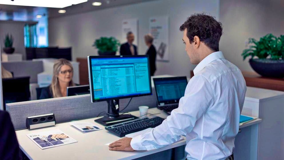 The job market in the banking sector has changed significantly in the last two years. (archive image)