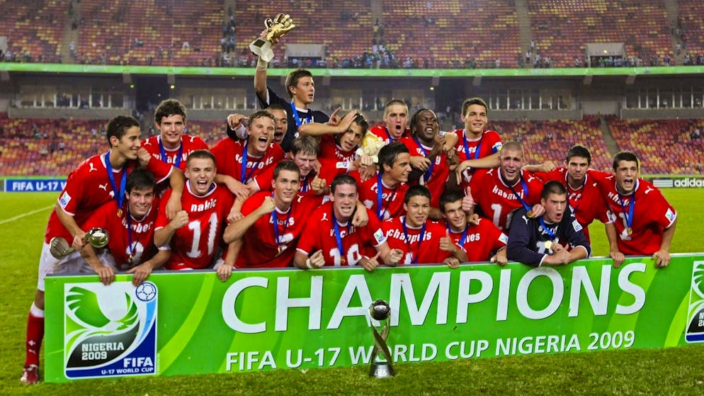 The Swiss U17 team won the World Cup title in 2009.