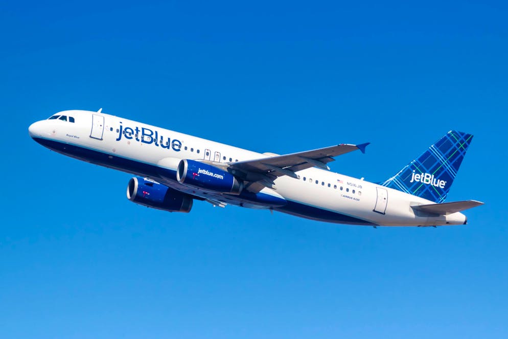 Ein Airbus A320 von Jetblue sackte innert weniger Minuten über 5000 Meter ab.