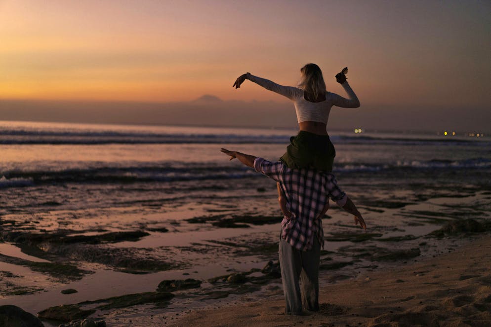 58 percent of respondents have already traveled abroad or at least thought about it - to make friends or date.