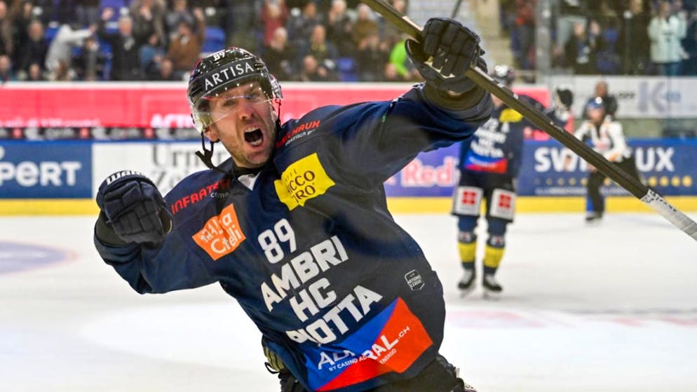 Lugano und ZSC Lions weiter im Hoch - Gallery. Chris DiDomenico freut sich riesig über seinen ersten Saisontreffer