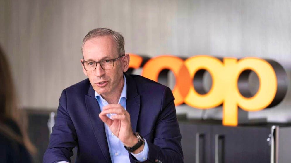 Coop boss Philipp Wyss believes the retail group is "on the right track", as he said in an interview with "Le Temps". (archive picture)
