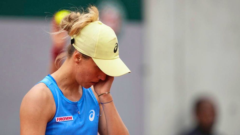 Diese Niederlage tut weh: Viktorija Golubic verliert nach vergebenen Matchbällen (Archivaufnahme)