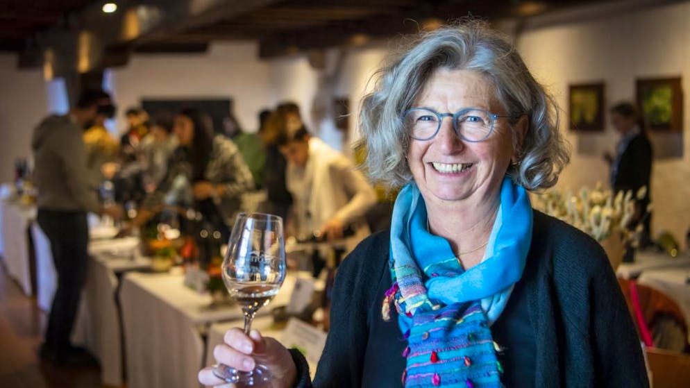 Coraline de Wurstemberger, l'une des deux organisatrices du salon DiVines! promet une belle fête au Château de Rolle pour la 5e édition de la manifestation (archives):