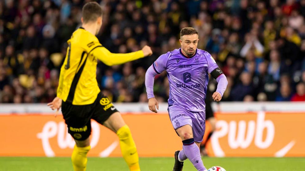 Die Basler mit Regisseur Xherdan Shaqiri finden trotz Überzahl in Bern keine Lösung