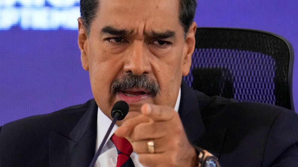 Trump ist kein Freund des venezolanischen Präsidenten Maduro.