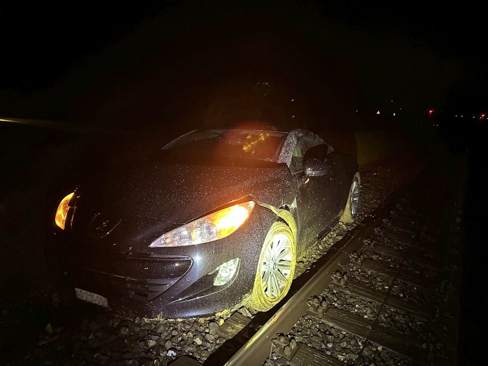 At over two per mille, she was driving under the influence of alcohol.