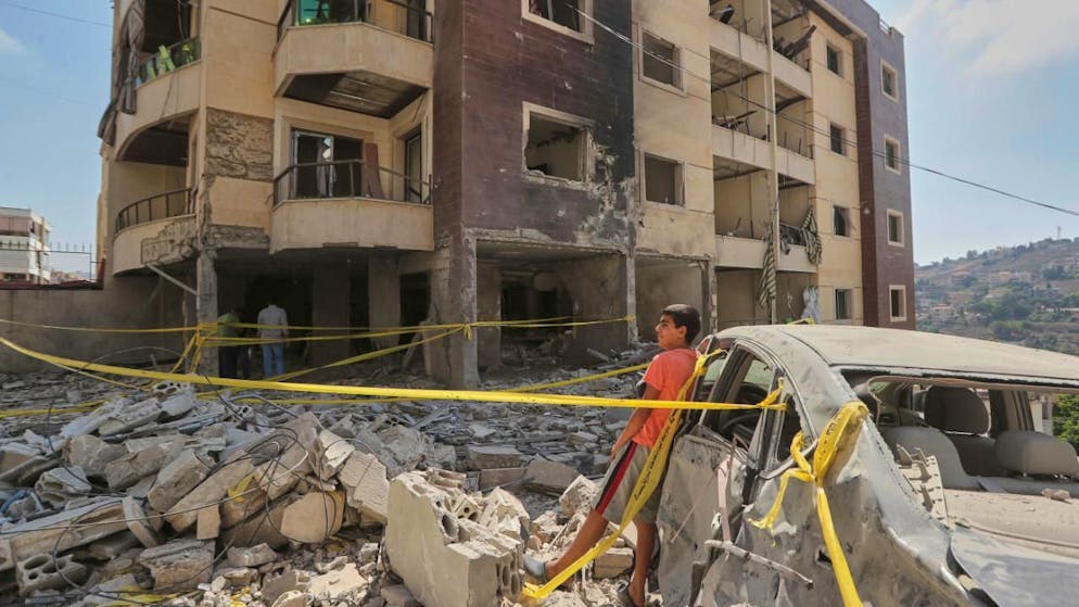 Malgré le cessez-le-feu, Tsahal intensifie ses frappes dans le sud Liban, comme dans le district de Nabatiyeh (ci-contre) où quatre personnes ont été tuées samedi, affirmant viser des terroristes et empêcher que le Hezbollah, mal en point, ne reconstitue son potentiel (Archives).