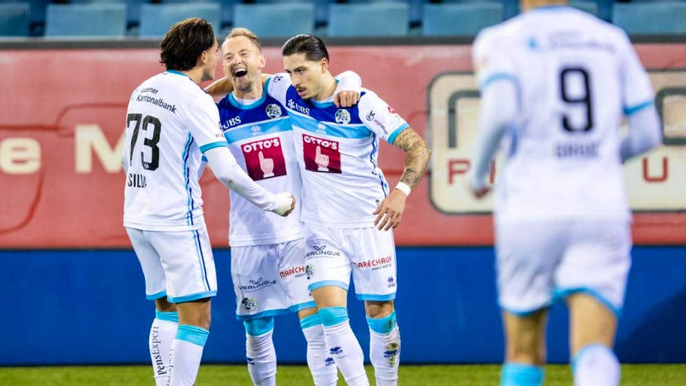 Die Luzerner haben beim 6:0 gegen GC gut lachen