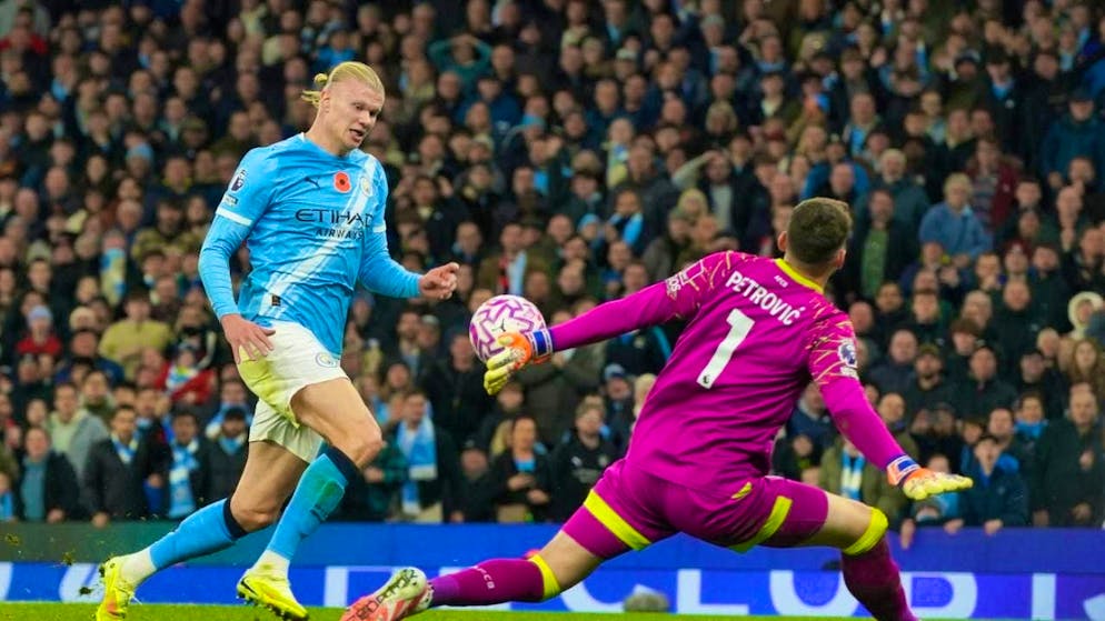 Erling Haaland also puts in a strong performance against Bournemouth and scores twice