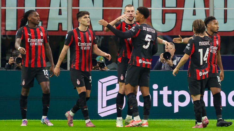 Serie A. Pavlovic goldener Torschütze – Milan schlägt die Roma