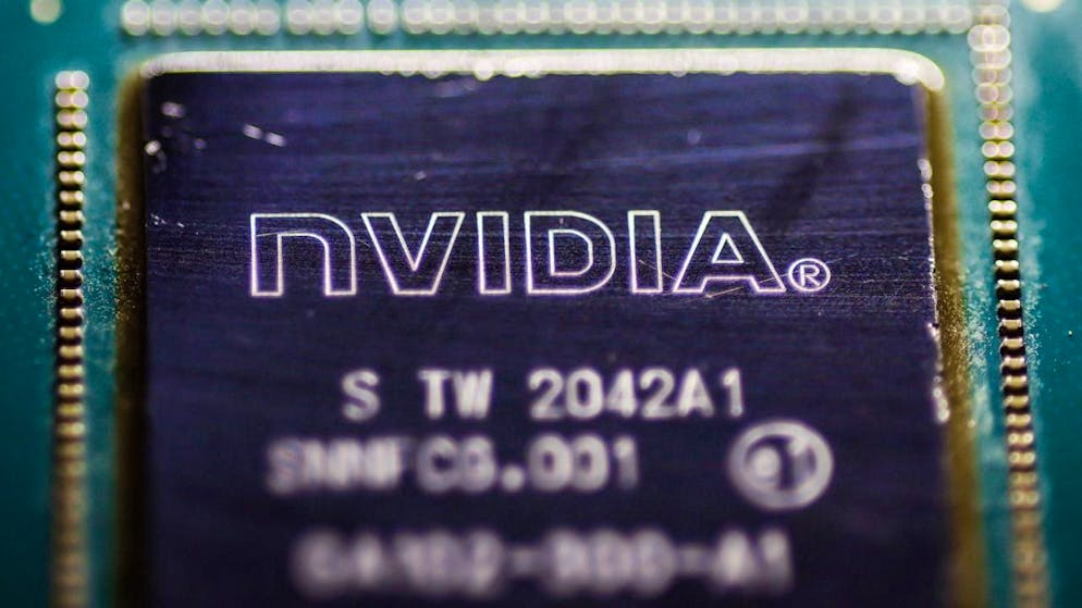 US-Präsident Donald Trump will Export von neuen KI-Chips von Nvidia beschränken. (Archivbild)