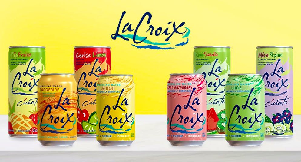 Kohlensäurehaltige Getränke: Das sind La-Croix-Produkte.
