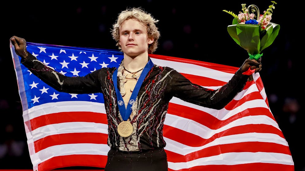 Star du patinage artistique, Ilia Malinin a établi un nouveau record du monde pour un programme libre.