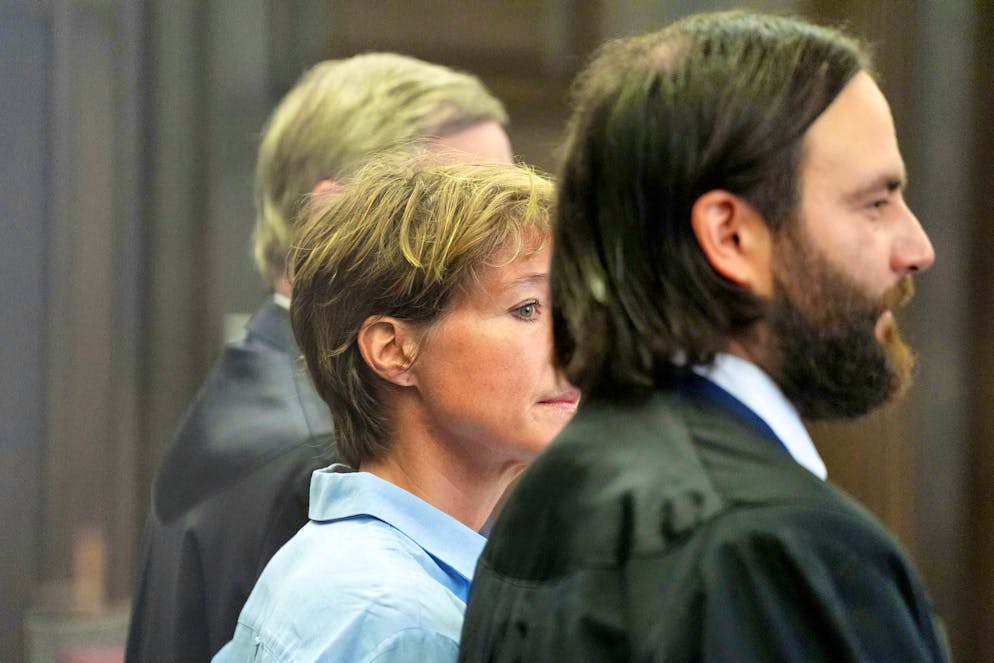 Celebrity trial over abduction of the Block children - Gallery. Christina Block's lawyers firmly rejected the accusations against their client.