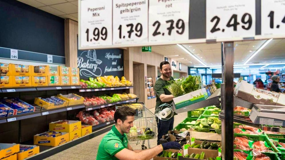 Inflation in Switzerland fell slightly in October to 0.1 percent. (symbolic image)