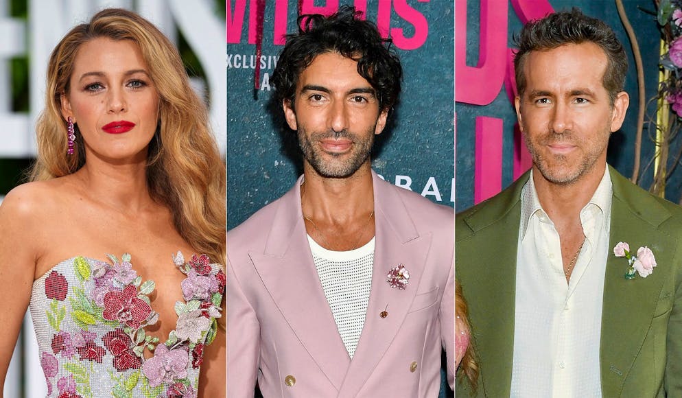 Die Verleumdungsklage von Justin Baldoni (Mitte) gegen Blake Lively (links) und Ryan Reynolds (rechts) wurde abgewiesen. (Archivbilder)