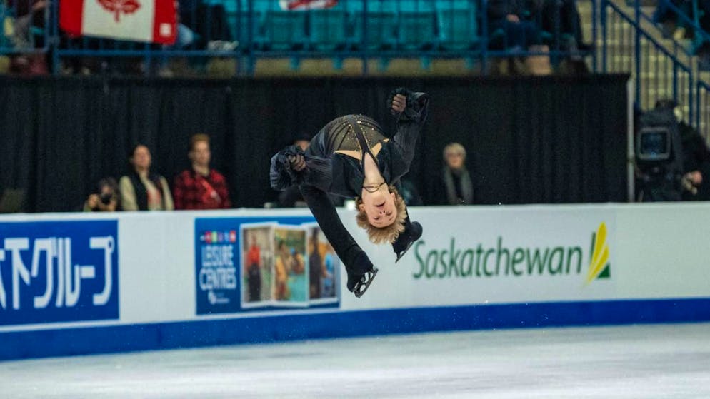 Ilia Malinin zeigte am Skate Canada gleich sechs Vierfachsprünge.