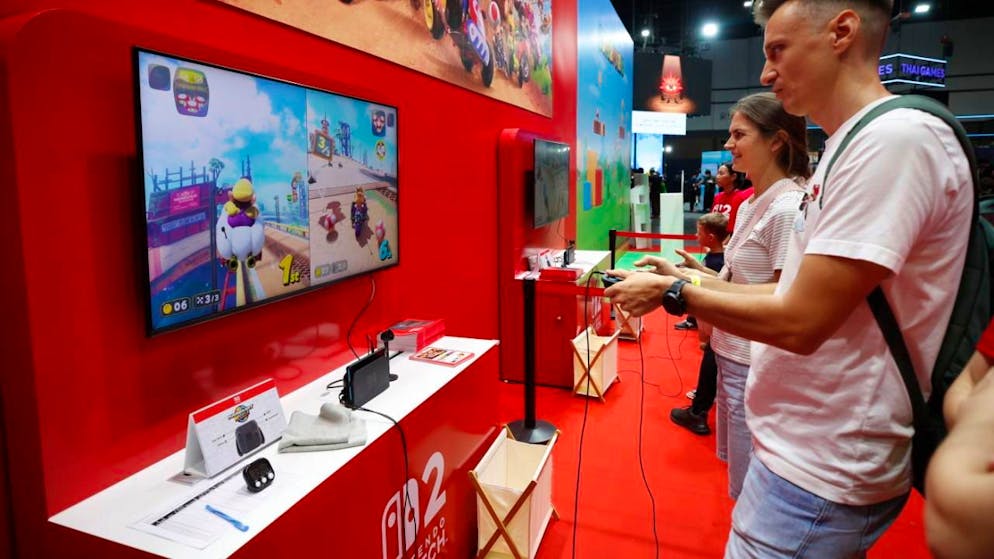 Nintendo espère écouler 19 millions de Switch 2 sur l'exercice qui se terminera le 31 mars prochain, contre 15 millions attendues jusqu'ici. (archives)