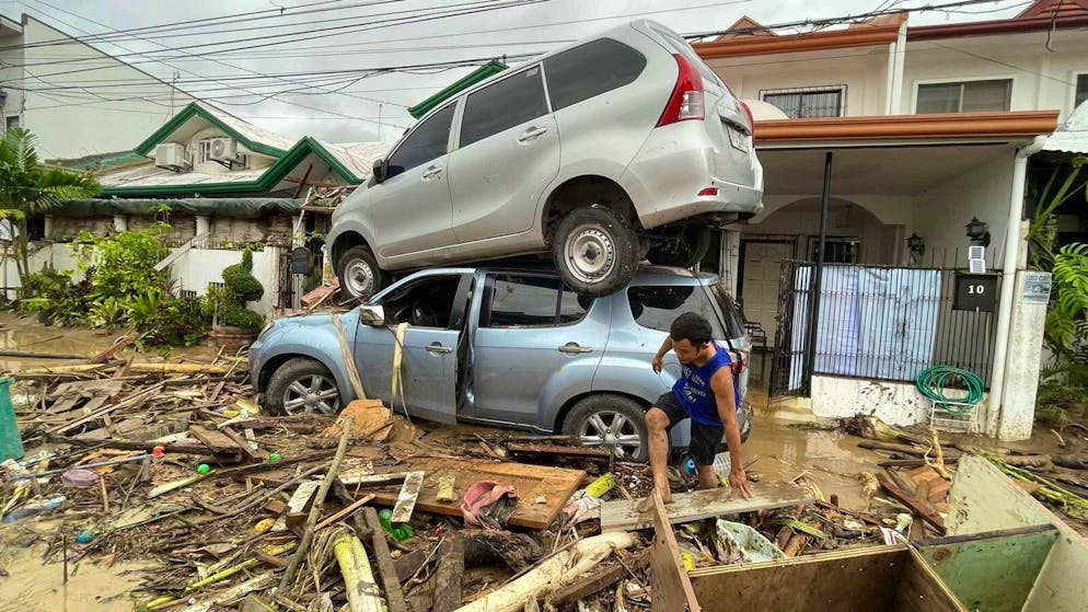 Taifun «Kalmaegi» trifft Philippinen: mindestens sieben Tote - Gallery. Die Schäden waren teilweise gross.
