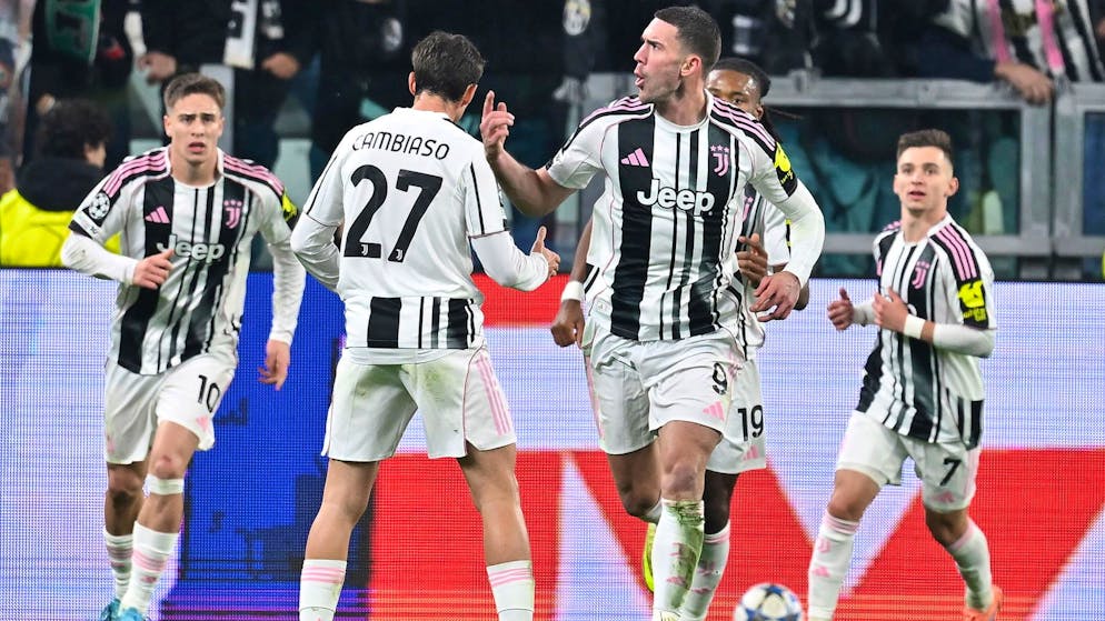 Champions League. La Juve si prende un punto grazie a Vlahovic, il Bayern stende il PSG, perde anche il Real