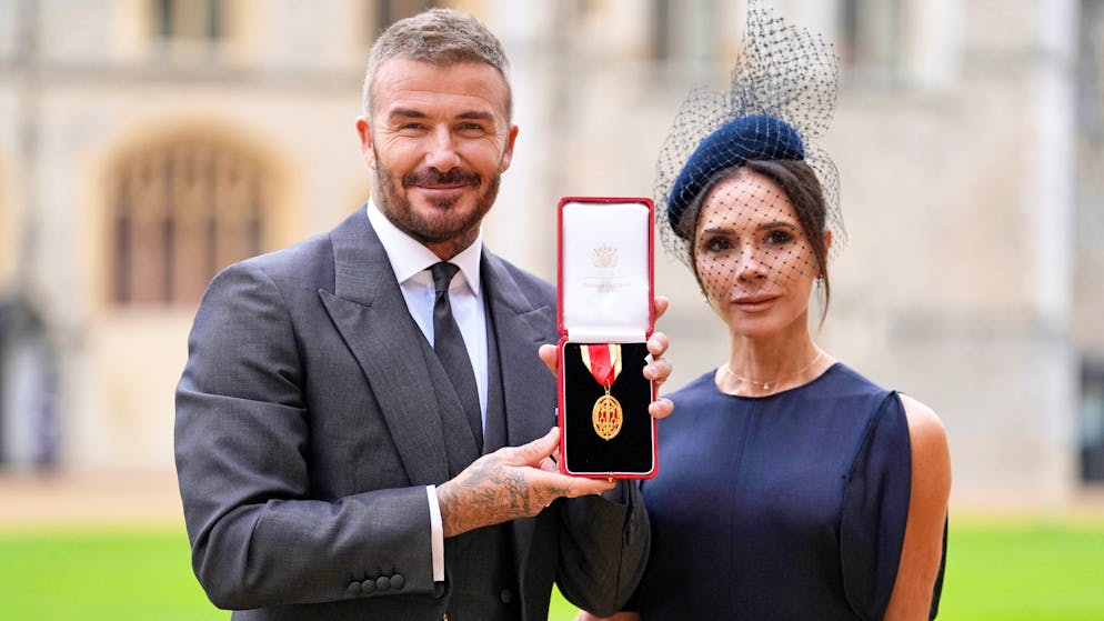 Château de Windsor. «C’est vraiment un grand moment» - Beckham décoré par Charles III