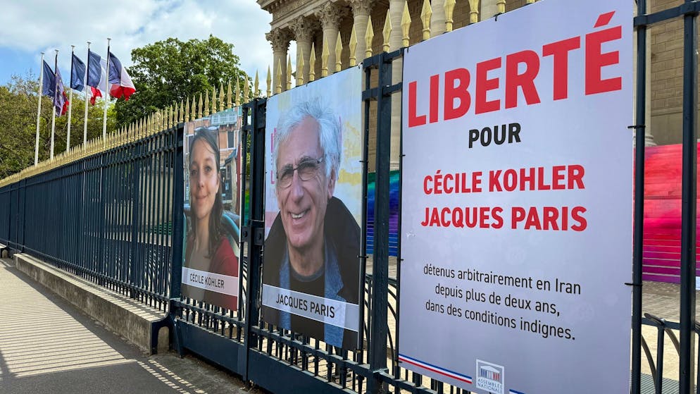 Ein französisches Paar wurde nach drei Jahren Haft im Iran entlassen. (Archivbild)