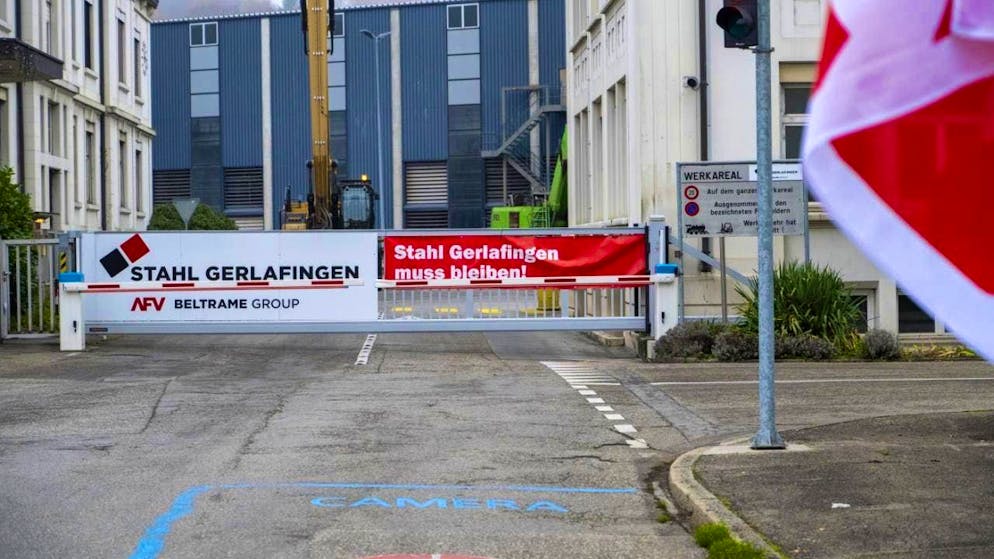 "Stahl Gerlafingen must stay" was the slogan at a protest rally last November.