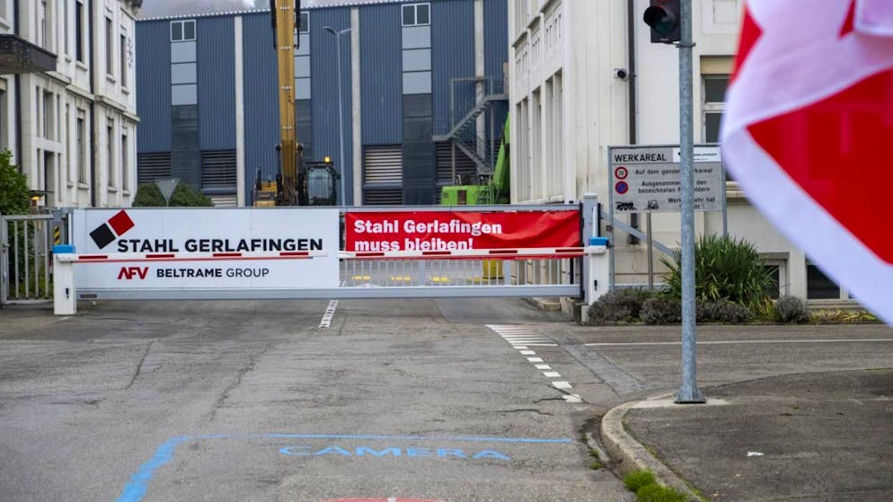 «Stahl Gerlafingen muss bleiben"» hiess es im vergangenen November bei einer Protestkundgebung.
