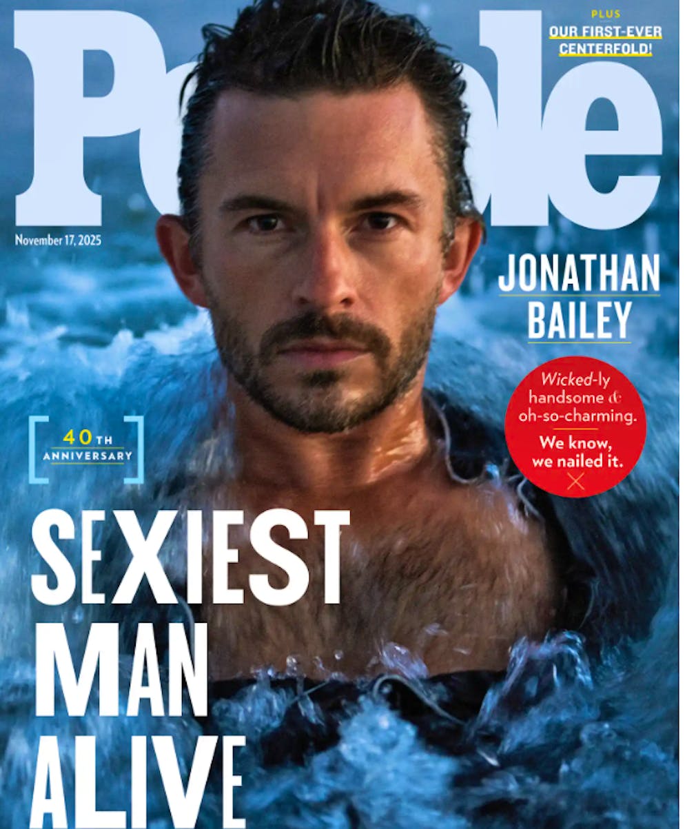 Jonathan Bailey vom US-amerikanischen Magazin «People» zum «Sexiest Man Alive» des Jahres 2025 gekürt worden.