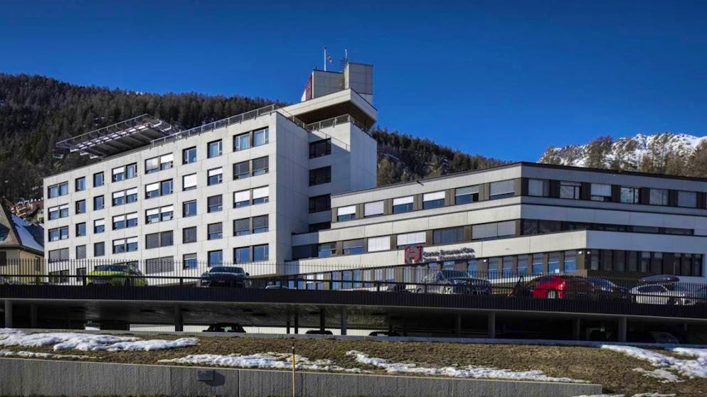 The Oberengadin Hospital in Samedan is the second largest hospital in the canton of Graubünden. (archive picture)