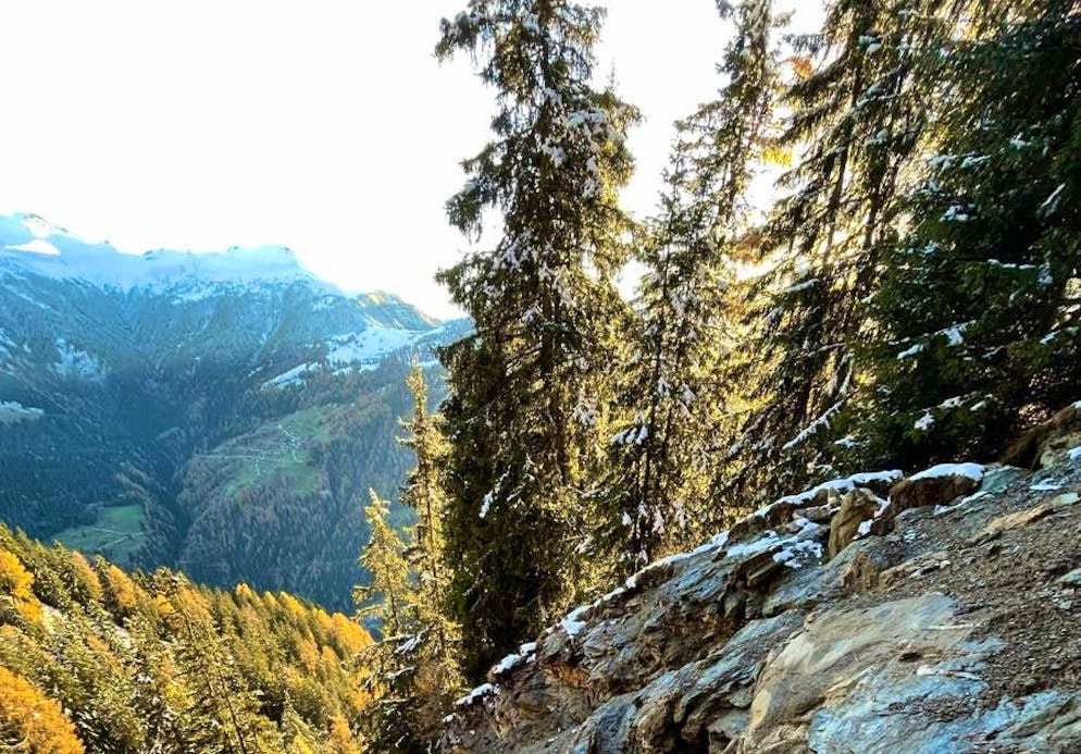 The man was a crystal and mineral hunter.