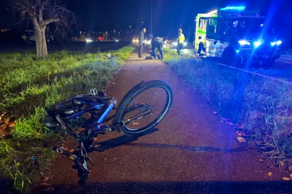Two people collide on e-bikes – man dies in hospital