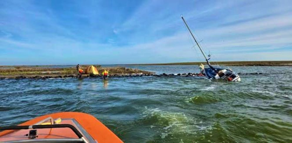 L'île aride a contraint le plaisancier allemand à lutter pour sa survie.