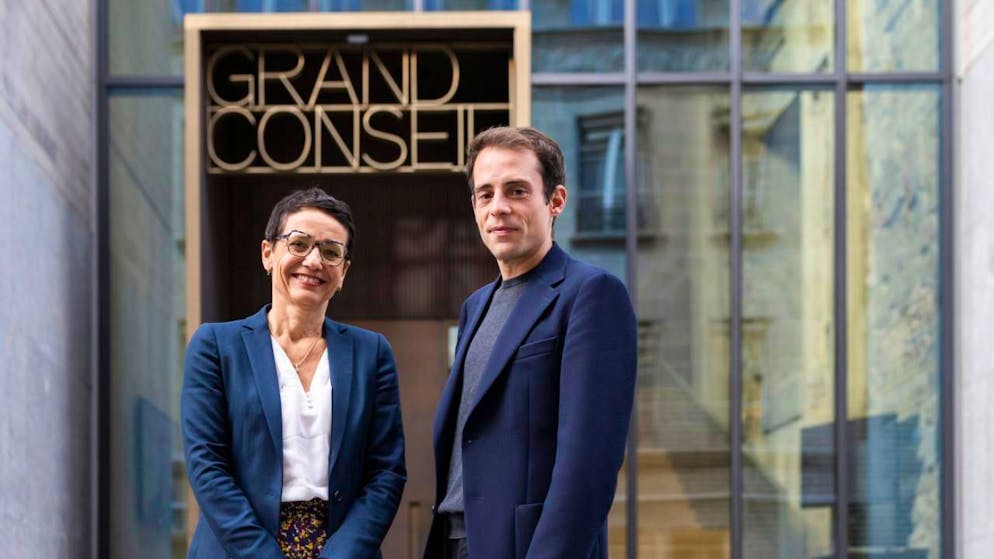 Députés au Grand Conseil vaudois, et respectivement vice-présidente et président de la Commission des institutions et des droits politiques (CIDROPOL), Carole Dubois (PLR) et Alexandre Démétriadès (PS), ont présenté mercredi la révision de la loi sur le Grand Conseil.