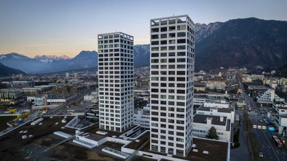 Nel 2028 nel capoluogo retico svetterà un terzo grattacielo nel quartiere urbano di Coira ovest. (immagine d'archivio)