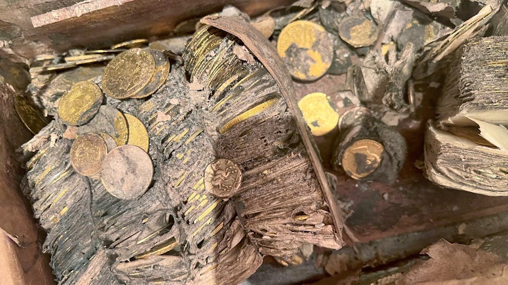 In den 1930ern wurde der Schatz vergraben, nun kommt er unter den Hammer.