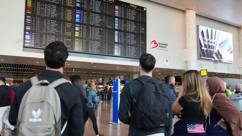 Dutzende Flüge wurden gestrichen.