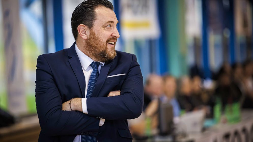 L'entraineur fribourgeois Romain Gaspoz peut être content du résultat (Archives).