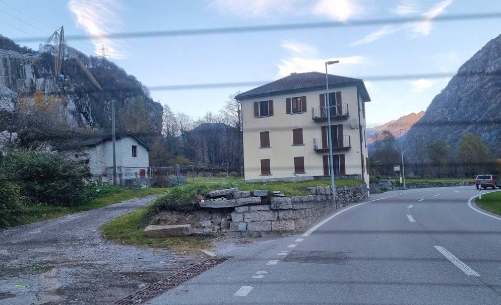 Il luogo dell'incidente