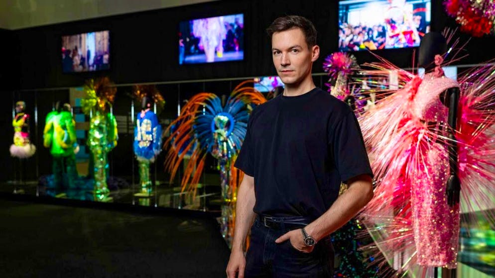 The Valais designer Kévin Germanier will be giving an insight into his work in Lausanne from Friday.