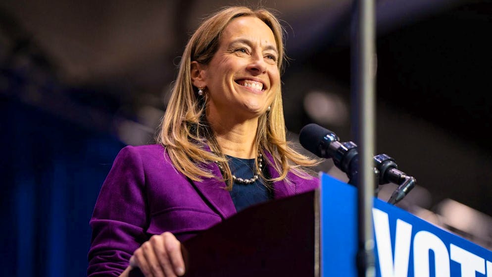 Mikie Sherrill is elected governor of New Jersey.