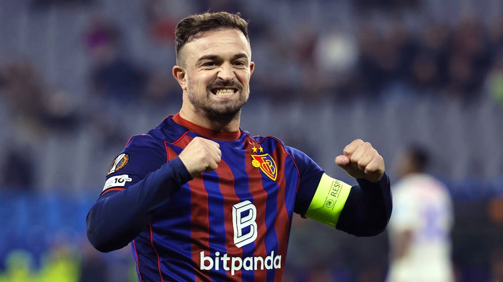 The FCB scores. Shaqiri outshines everyone - but the Basel defense is shaky