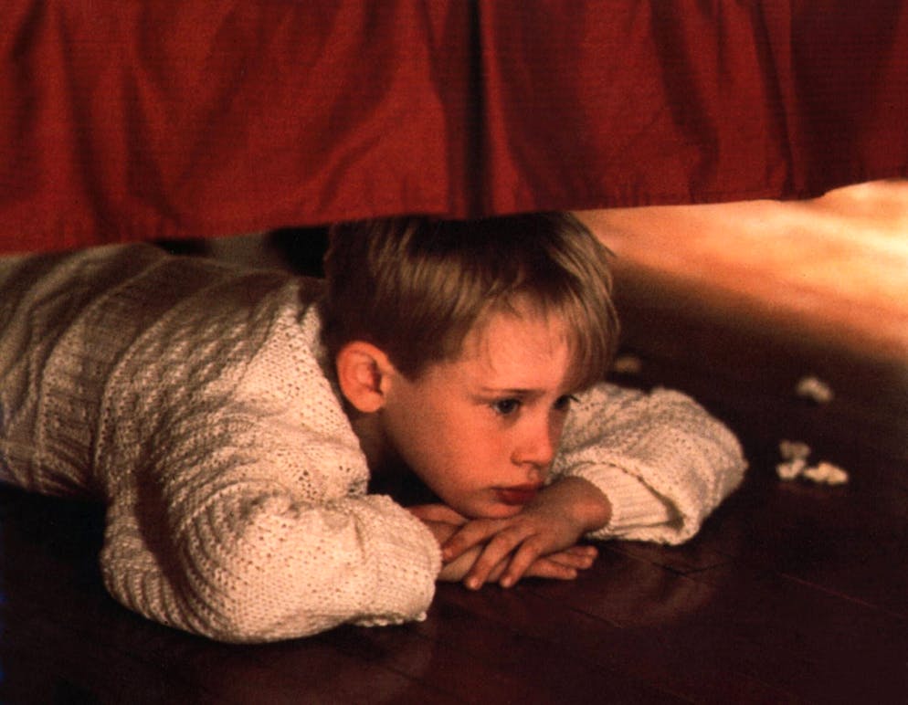 Un giovanissimo Macaulay Culkin nel suo iconico ruolo di Kevin in «Mamma ho perso l'aereo» (1990).